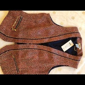 Cache New Women’s Tweed Vest